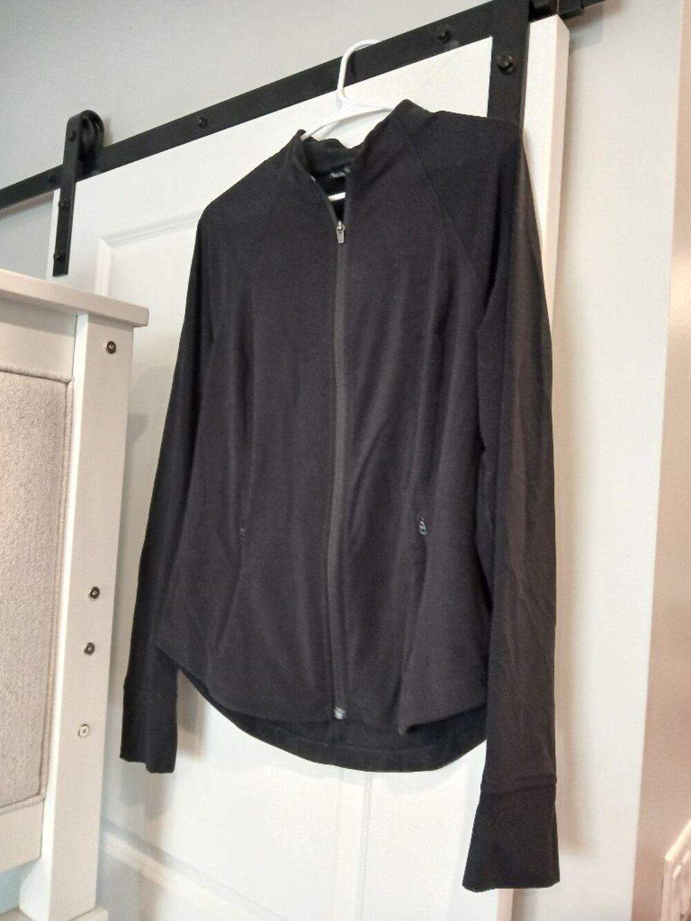 GREAT ATHLETA BLACK SALUTATION JACKET!!!